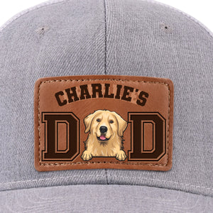Queues qui remuent pour ce type ! Chapeau en cuir personnalisé pour chien ! Cadeau pour la fête des pères, pour les propriétaires d'animaux et les amoureux des animaux.