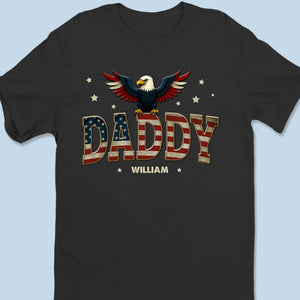Built Like A Leader, Loved Like A Dad - Family Personalized Custom Unisex T-shirt, Premium T-shirt, Hoodie - Father's Day, Gift For Dad, Grandpa