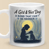 Une fille et son chien, un lien indéfectible - Mug chien - Cadeau pour propriétaires et amoureux des animaux