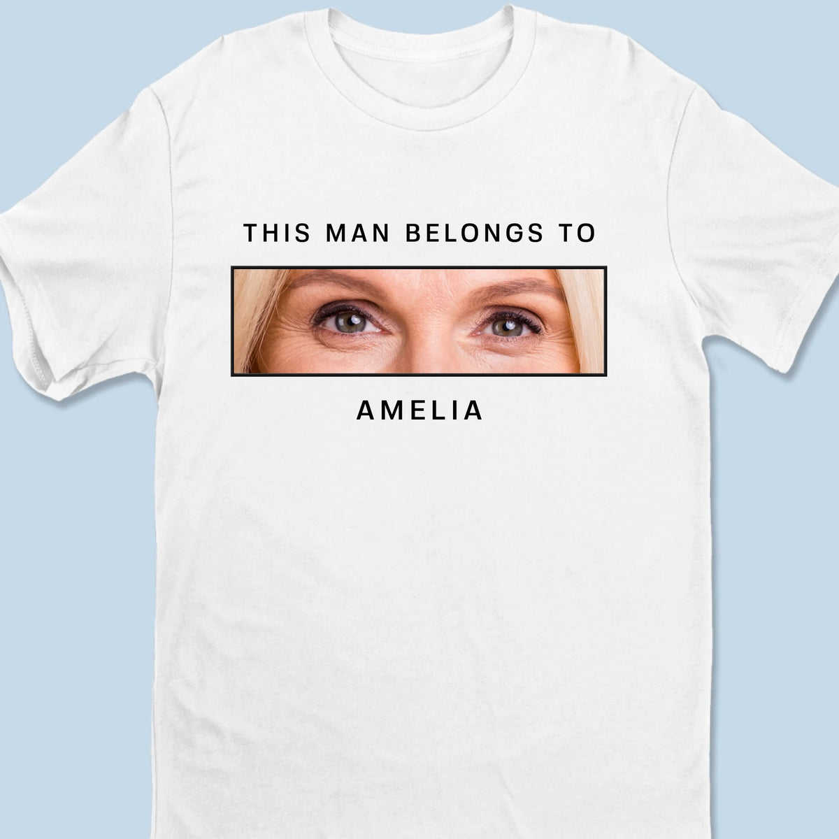Photo personnalisée prise par ma reine - T-shirt unisexe personnalisé pour couple, t-shirt premium, sweat à capuche - Cadeau pour mari et femme, anniversaire