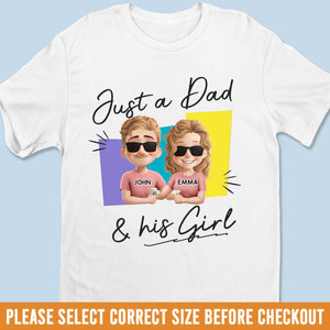 T-shirt unisexe personnalisé, t-shirt premium, sweat à capuche – Cadeaux d'anniversaire personnalisés pour la fête des pères – Meilleure fille, meilleur papa, meilleure vie