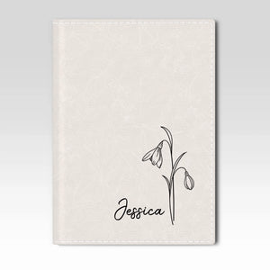 Étui de passeport personnalisé, porte-passeport – Cadeaux de vacances et de voyage personnalisés pour femmes et hommes – Elle voyage, elle conquiert