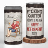 Custom 4 In 1 Can Cooler Tumbler - Personalized Retirement Gifts For Women, Men - Master Of Relaxation