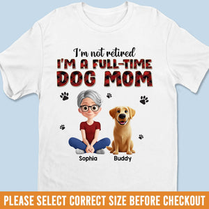 T-shirt unisexe personnalisé « La vie avec mon chiot » - Cadeau pour les propriétaires et les amoureux des animaux
