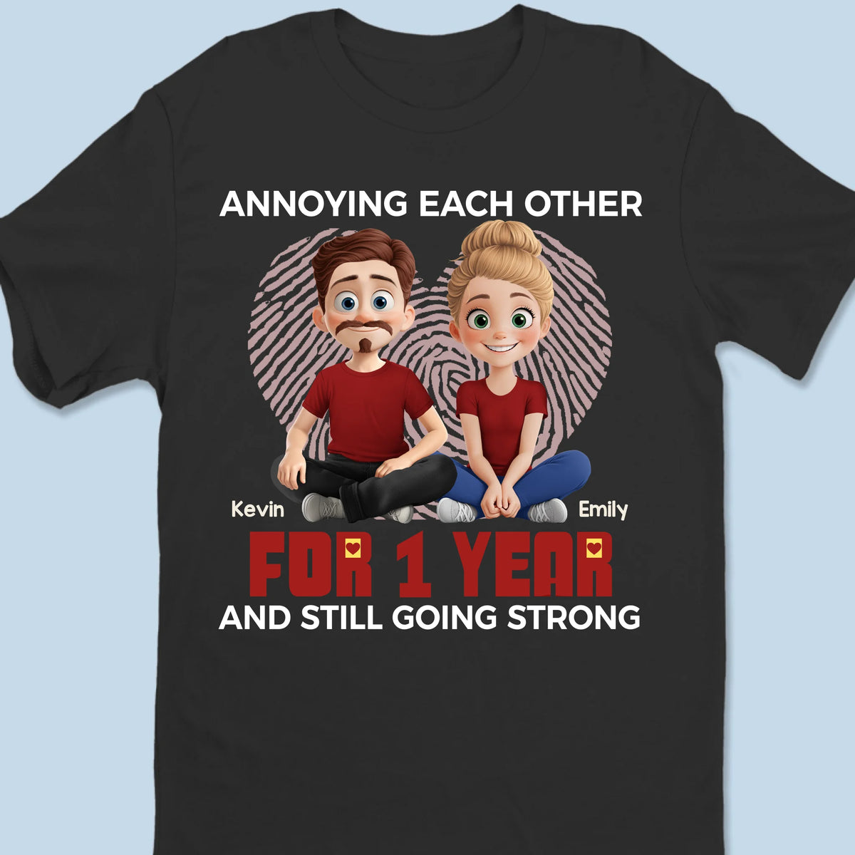 Amour livré, sans échange - T-shirt unisexe personnalisé pour couple, t-shirt premium, sweat à capuche - Cadeau pour mari et femme, anniversaire