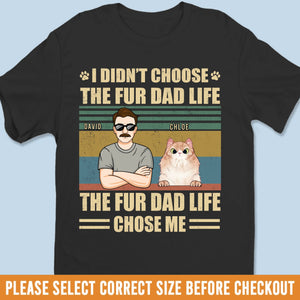 Custom Unisex T-shirt, Premium T-shirt, Hoodie - Personalized Birthday Gifts For Dog Cat Lovers, Dog Dad And Mom, Cat Owners - The Real Bosses Are Furry