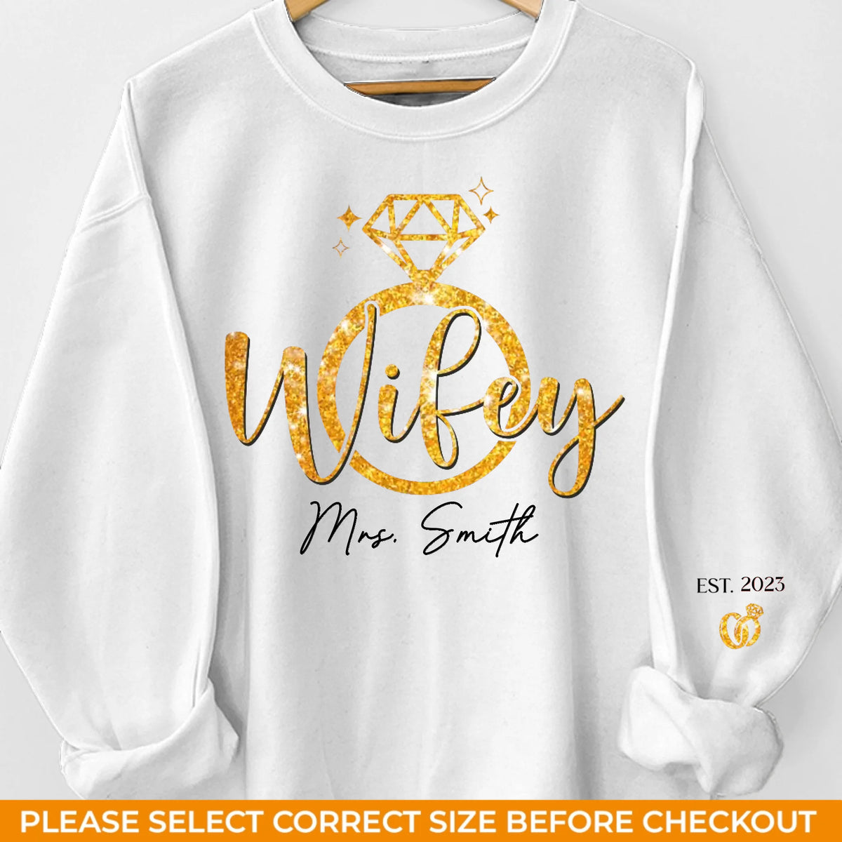 Tu es ma personne - Sweat-shirt unisexe personnalisé avec motif sur la manche - Cadeau pour mari et femme, anniversaire