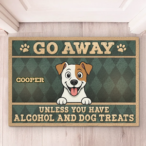 Custom Home Decor Decorative Mat - Personalized Birthday Gifts For Dog Lovers, Dog Dad And Mom - Gatekeepers With Taste