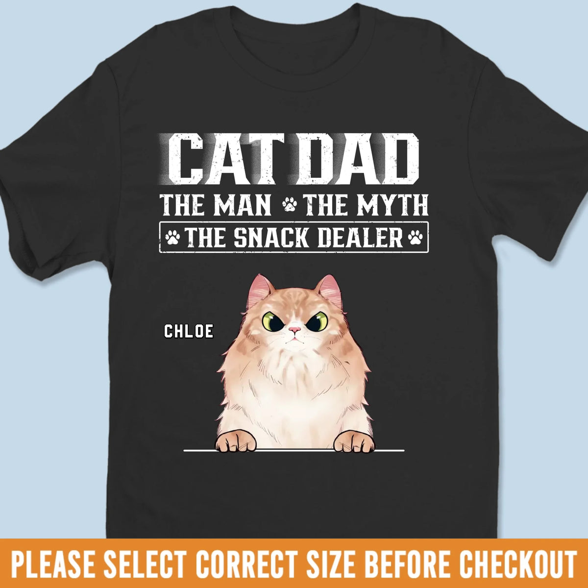 Custom Unisex T-shirt, Premium T-shirt, Hoodie - Personalized Birthday Gifts For Cat Lovers, Cat Mom And Dad - Real Men Love Cats