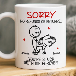 Custom Mug - Personalized Anniversary Wedding Gifts For Husband And Wife, Him And Her - Better Together