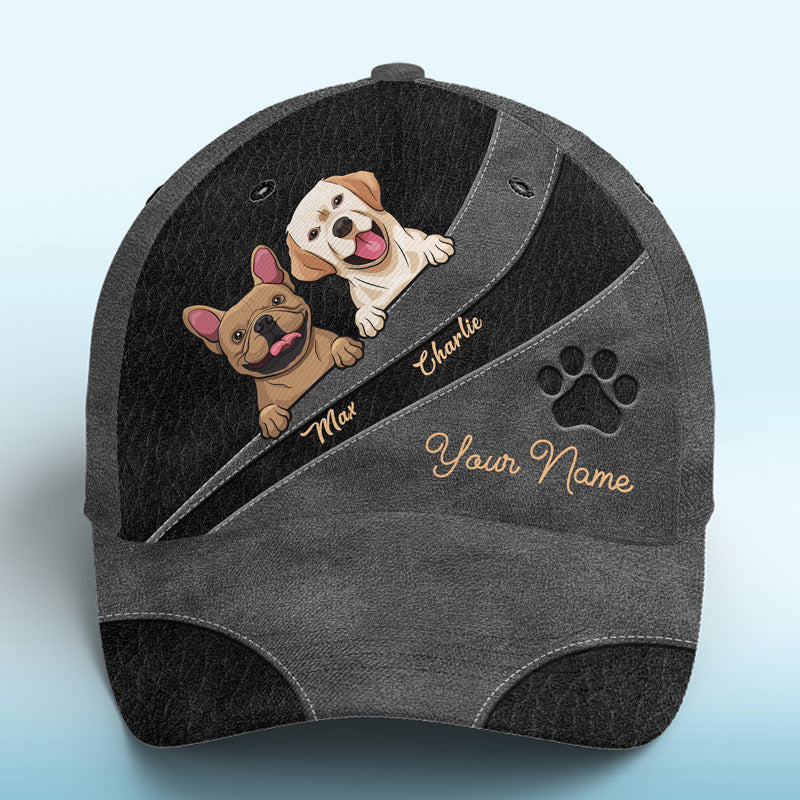 Mon bébé en fourrure bien-aimé noir – Bonnet personnalisé pour chien et chat, casquette classique à imprimé intégral – Nouveauté, cadeau pour les propriétaires et les amoureux des animaux