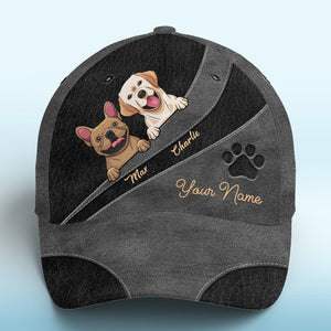 Mon bébé en fourrure bien-aimé noir – Bonnet personnalisé pour chien et chat, casquette classique à imprimé intégral – Nouveauté, cadeau pour les propriétaires et les amoureux des animaux