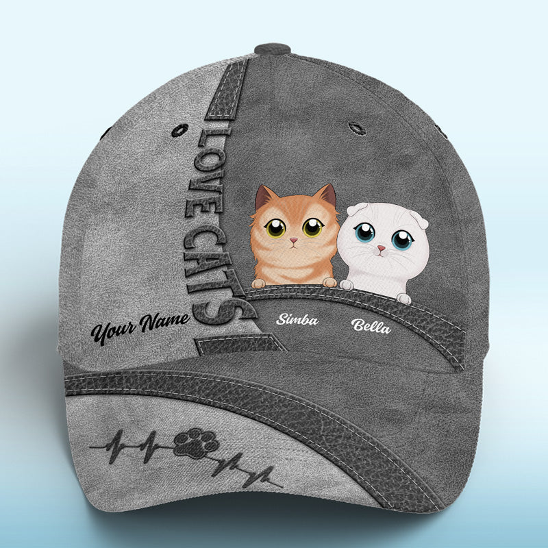 What Greater Gift Than The Love Of A Cat Black - Cat Personalized Custom Hat, All Over Print Classic Cap - New Arrival, Gift For Pet Owners, Pet Lovers
