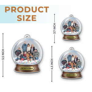 Photo personnalisée Il n'y a pas de mauvaise journée quand on pêche - Ornement de pêche personnalisé personnalisé - Forme personnalisée en acrylique - Cadeau de Noël pour les amateurs de pêche, pêcheur