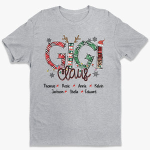 My Grandkids Put The Merry In My Christmas - Family Personalized Custom Unisex T-shirt, Hoodie, Sweatshirt - Christmas Gift For Mom, Grandma