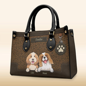 Tu es une maman à fourrure parfaite ! Sac à main en cuir personnalisé pour chien et chat ! Cadeau pour les propriétaires et les amoureux des animaux.
