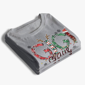 My Grandkids Put The Merry In My Christmas - Family Personalized Custom Unisex T-shirt, Hoodie, Sweatshirt - Christmas Gift For Mom, Grandma