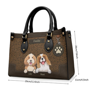 Tu es une maman à fourrure parfaite ! Sac à main en cuir personnalisé pour chien et chat ! Cadeau pour les propriétaires et les amoureux des animaux.