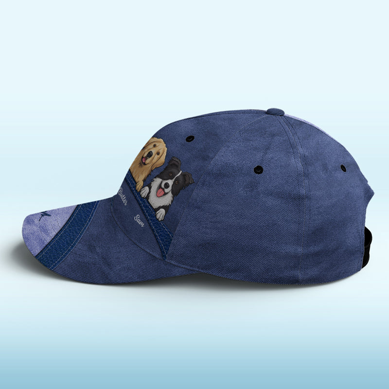 Life Is Ruff Without A Dog - Dog Personalized Custom Hat, All Over Print Classic Cap - Gift For Pet Owners, Pet Lovers