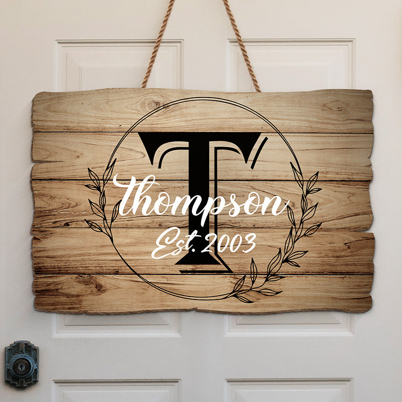 The Sweet Symphony Of Comfort - Family Personalized Custom Rectangle Shaped Home Decor Wood Sign - House Warming Gift For Family Members