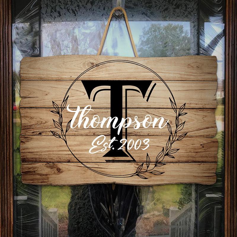 The Sweet Symphony Of Comfort - Family Personalized Custom Rectangle Shaped Home Decor Wood Sign - House Warming Gift For Family Members