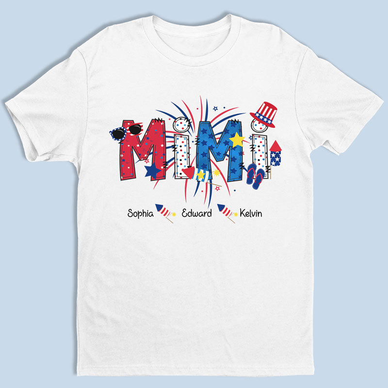 Bonne fête pour grand-mère et maman ! T-shirt, sweat à capuche et sweat-shirt unisexe personnalisé pour la famille ! Cadeau d'anniversaire pour grand-mère et maman.