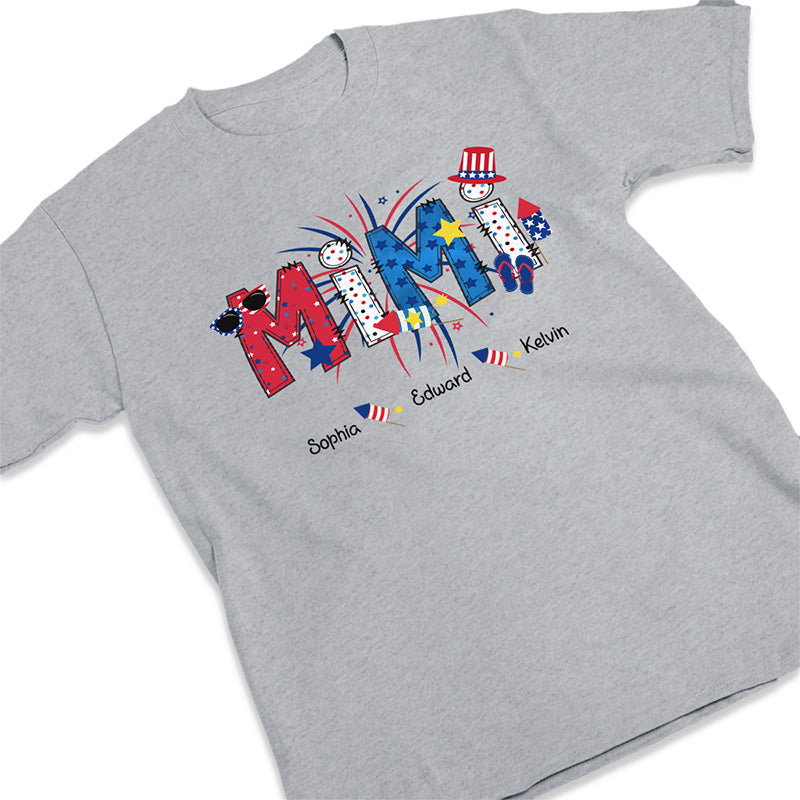 Bonne fête pour grand-mère et maman ! T-shirt, sweat à capuche et sweat-shirt unisexe personnalisé pour la famille ! Cadeau d'anniversaire pour grand-mère et maman.