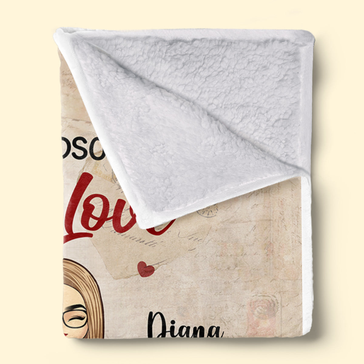 Mais tu ne trouveras jamais quelqu'un qui t'aime autant que moi - Couverture personnalisée pour couple - Cadeau pour mari et femme, anniversaire