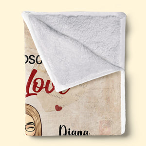 Mais tu ne trouveras jamais quelqu'un qui t'aime autant que moi - Couverture personnalisée pour couple - Cadeau pour mari et femme, anniversaire