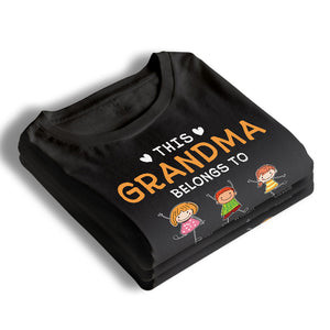 Ce grand-père génial appartient à - T-shirt unisexe personnalisé, sweat à capuche, sweat-shirt - Cadeau de fête des pères, d'anniversaire pour grand-père, grand-mère