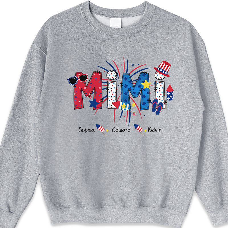 Bonne fête pour grand-mère et maman ! T-shirt, sweat à capuche et sweat-shirt unisexe personnalisé pour la famille ! Cadeau d'anniversaire pour grand-mère et maman.