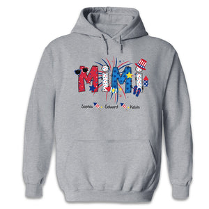 Bonne fête pour grand-mère et maman ! T-shirt, sweat à capuche et sweat-shirt unisexe personnalisé pour la famille ! Cadeau d'anniversaire pour grand-mère et maman.