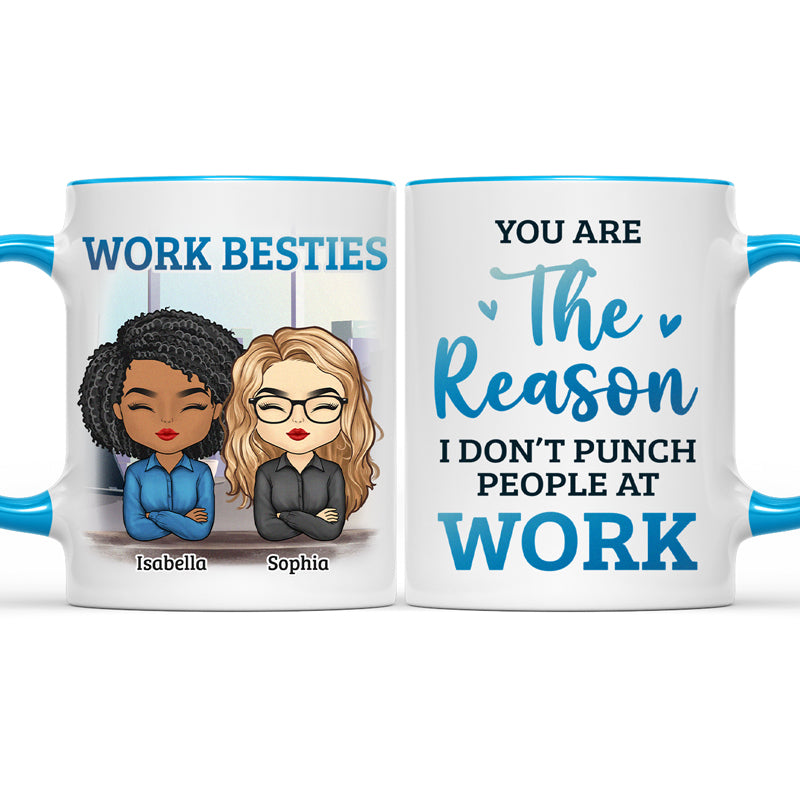 Tu es mon collègue préféré - Tasse personnalisée avec accents pour collègue - Cadeau pour collègues, amis de travail, collègues