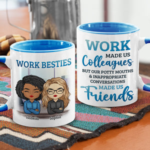 Tu es mon collègue préféré - Tasse personnalisée avec accents pour collègue - Cadeau pour collègues, amis de travail, collègues