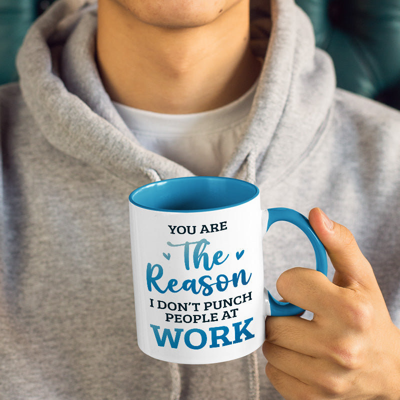 Tu es mon collègue préféré - Tasse personnalisée avec accents pour collègue - Cadeau pour collègues, amis de travail, collègues