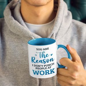 Tu es mon collègue préféré - Tasse personnalisée avec accents pour collègue - Cadeau pour collègues, amis de travail, collègues