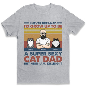Custom Unisex T-shirt, Hoodie - Personalized Birthday Gifts For Cat Lovers, Cat Mom And Dad - The Ultimate Cat Dad