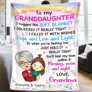 Ressens mon amour en toi - Couverture familiale personnalisée - Cadeau de Noël de grand-mère