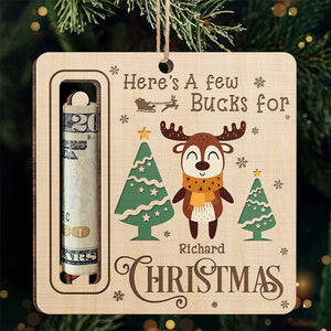 Le plus mignon lutin du Père Noël – Décoration personnalisée pour la famille, porte-monnaie – Forme en bois personnalisée – Cadeau de Noël pour les membres de la famille