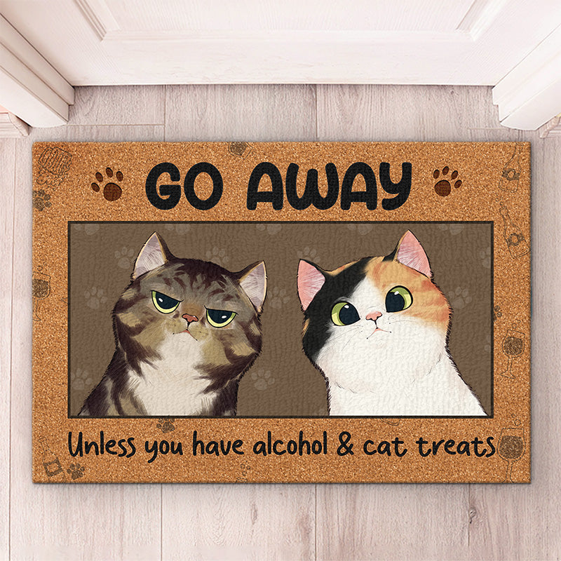 À chaque pas que vous faites, je vous surveillerai - Tapis décoratif personnalisé pour chien et chat - Cadeau pour les propriétaires d'animaux et les amoureux des animaux