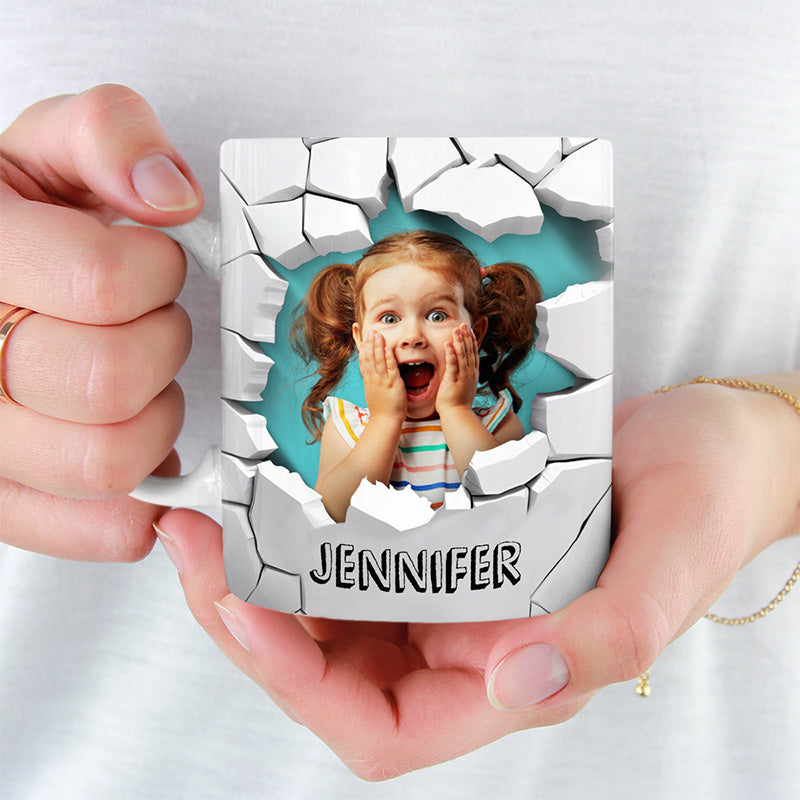 Photo personnalisée « Vous êtes génial » - Mug 3D personnalisé pour la famille - Cadeau de Noël pour les membres de la famille