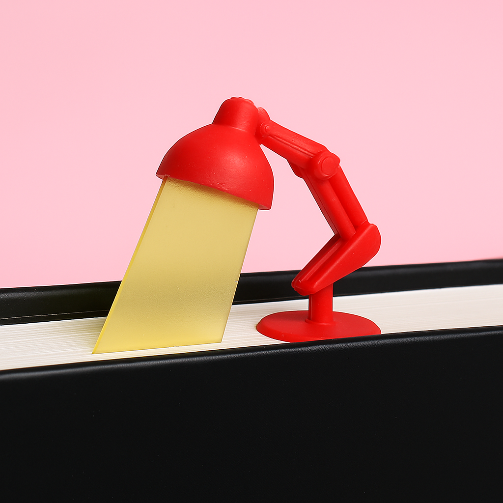 Marque-page lampe de bureau fantaisie