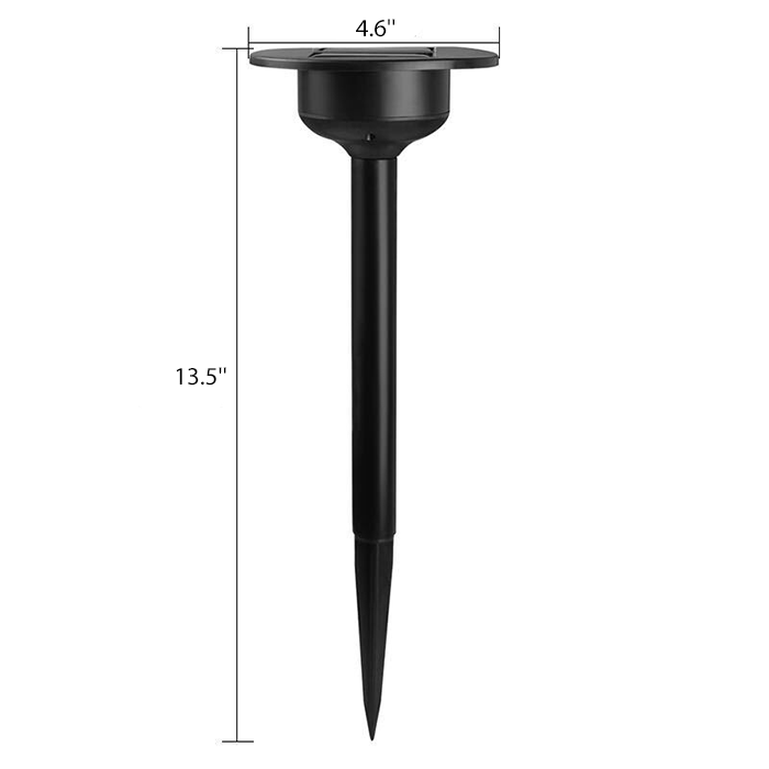 Pour toujours dans mon cœur - Lampe solaire de jardin personnalisée en vitrail - Cadeau de condoléances, cadeau pour les propriétaires d'animaux et les amoureux des animaux