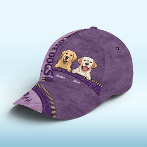 Custom Hat, All Over Print Classic Cap - Personalized Birthday Gifts For Dog Cat Lovers, Dog Dad And Mom, Cat Owners - Forever Bonded By Fur And Heart