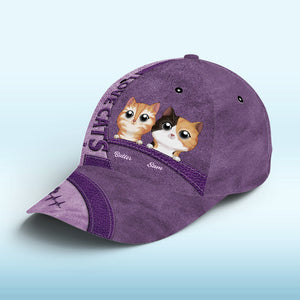 What Greater Gift Than The Love Of A Cat Black - Cat Personalized Custom Hat, All Over Print Classic Cap - New Arrival, Gift For Pet Owners, Pet Lovers
