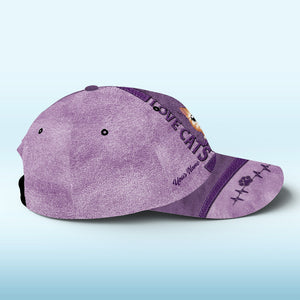 What Greater Gift Than The Love Of A Cat - Cat Personalized Custom Hat, All Over Print Classic Cap - Gift For Pet Owners, Pet Lovers