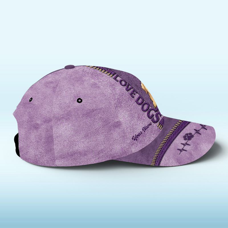 Custom Hat, All Over Print Classic Cap - Personalized Birthday Gifts For Dog Cat Lovers, Dog Dad And Mom, Cat Owners - Forever Bonded By Fur And Heart