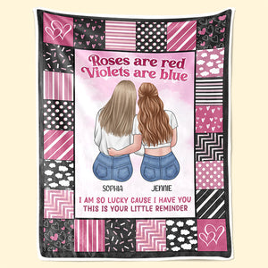 J'ai tellement de chance parce que je t'ai - Couverture personnalisée Bestie - Cadeau pour les meilleures amies, BFF, sœurs