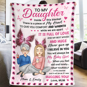 Plein d'amour, meilleurs vœux et câlins - Couverture familiale personnalisée - Cadeau de Noël de maman