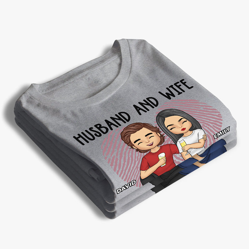 Tu es le seul que je veux ennuyer pour le reste de ma vie - T-shirt unisexe personnalisé, sweat à capuche, sweat-shirt - Cadeau pour mari et femme, anniversaire